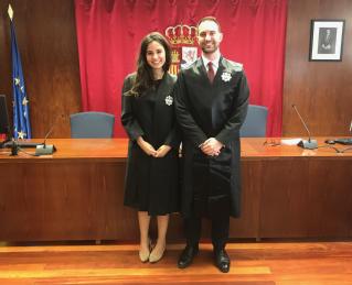 Los letrados Aída Iglesias Berberana y Jorge Fuente Buisán 